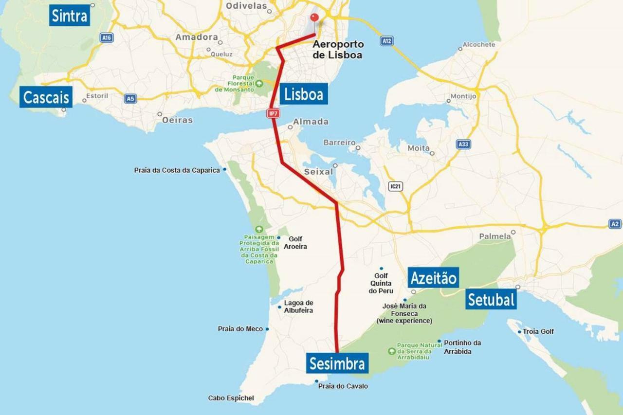 הוילה ססימברה Casinha Da Lurdes מראה חיצוני תמונה